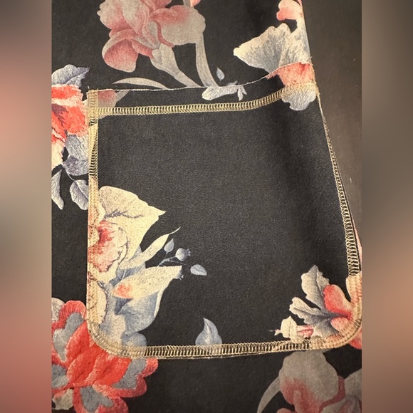 Rain & Rose floral kimono open cardigan Sz L Gardencore Cottagecore EUC - Picture 9 of 9